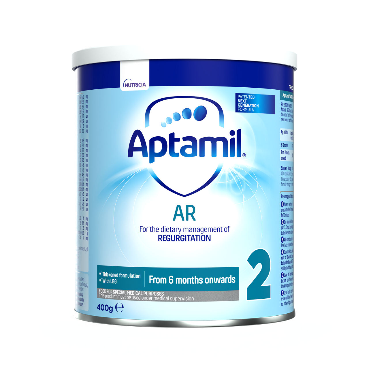 Aptamil® AR 2 400 g - prednja strana pakovanja