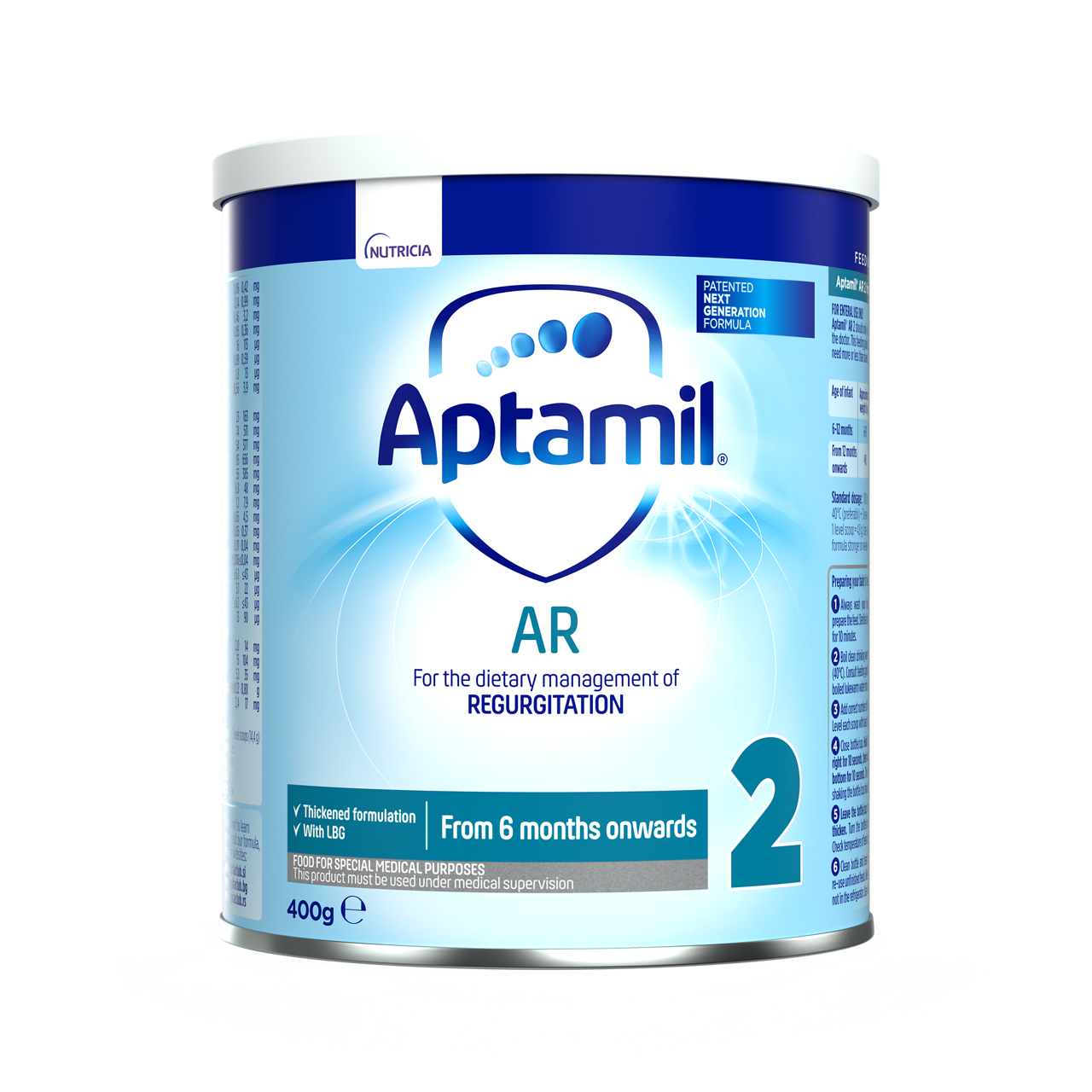 Aptamil® AR 2 400 g - prednja strana pakovanja