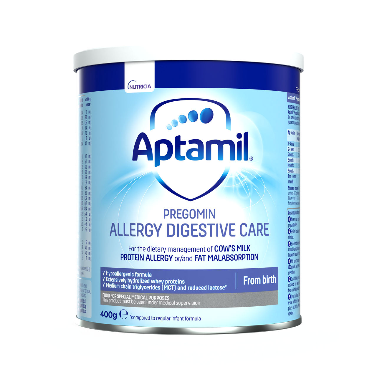 Aptamil® Allergy Digestive Care 400 g - prednja strana pakovanja
