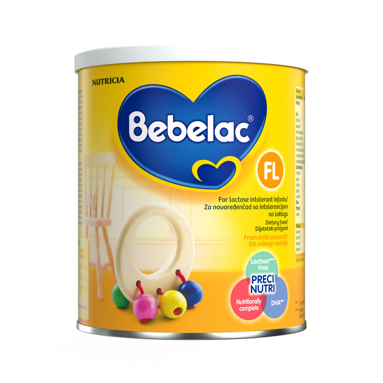 Bebelac® FL 400g - prednja strana pakovanja