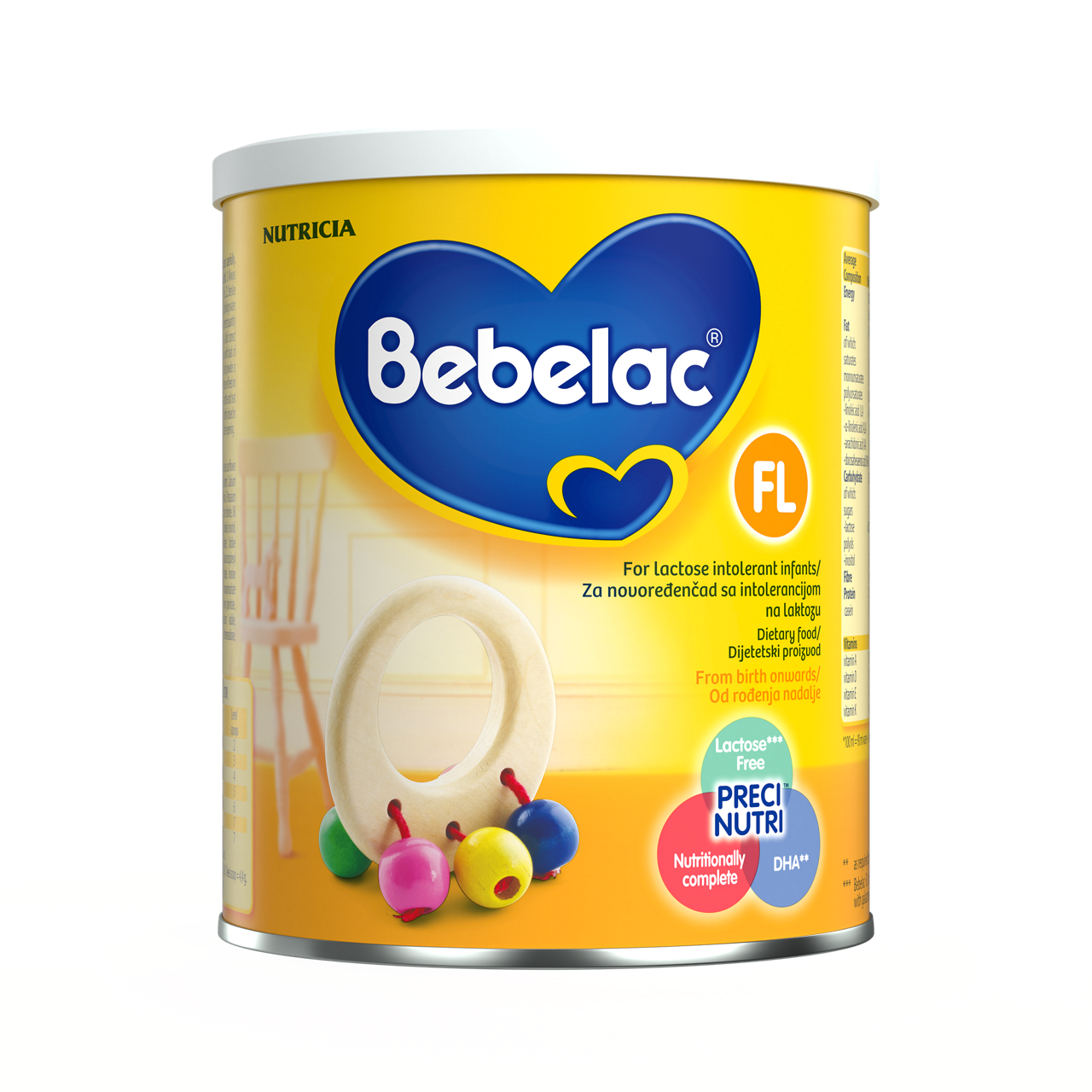 Bebelac® FL 400g - prednja strana pakovanja