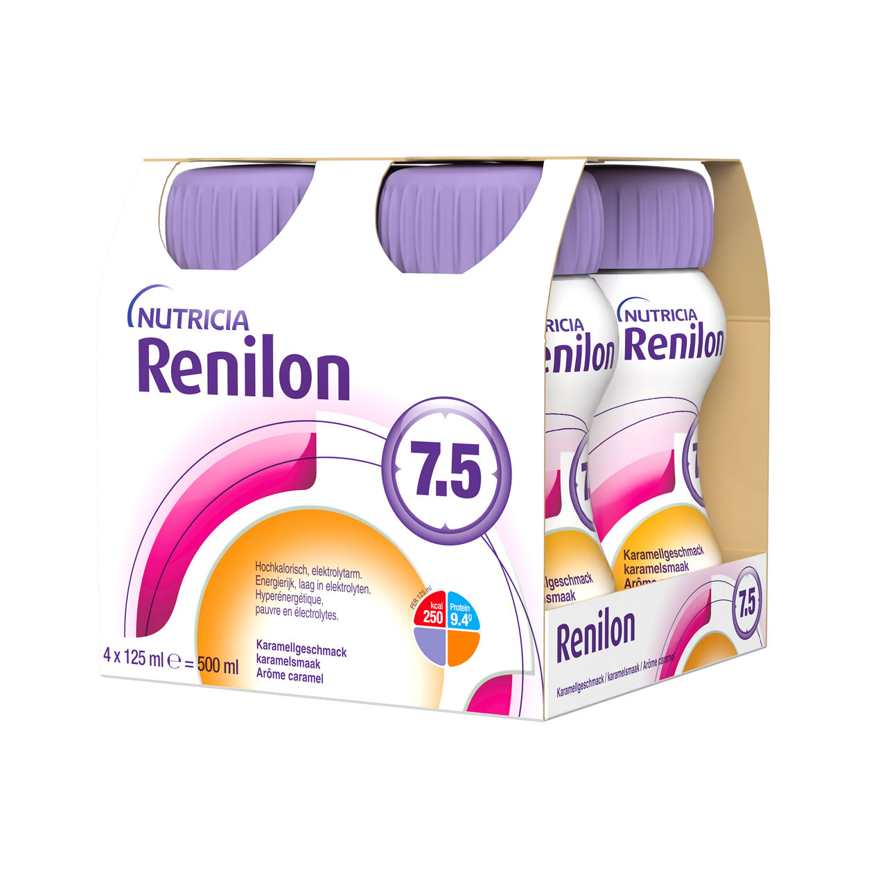 Renilon 7.5 Karamel 4x125 ml - pakovanje od 4