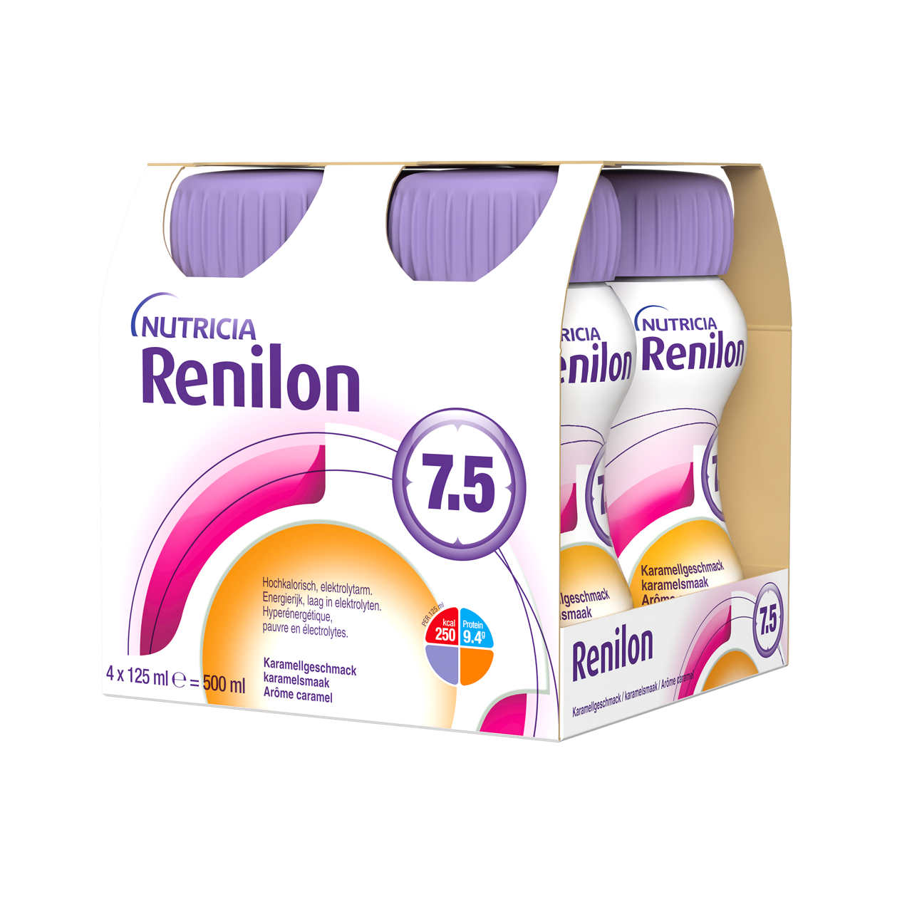 Renilon 7.5 Karamel 4x125 ml - pakovanje od 4