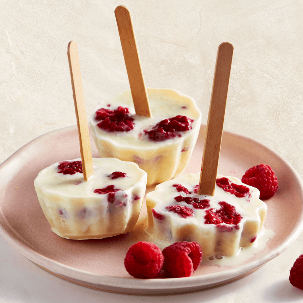 Berrylicious Raspberry Pops