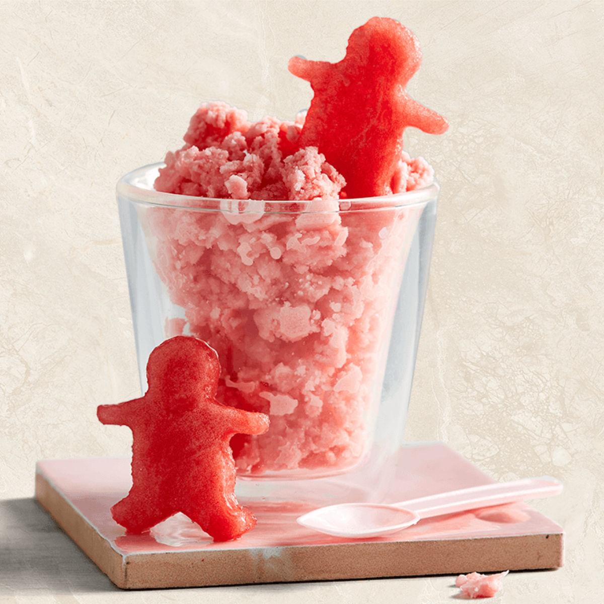 Watermelon Ice Magic Granita