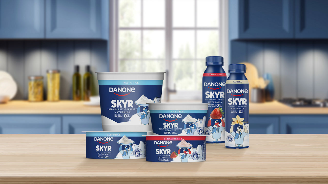 danone skyr range