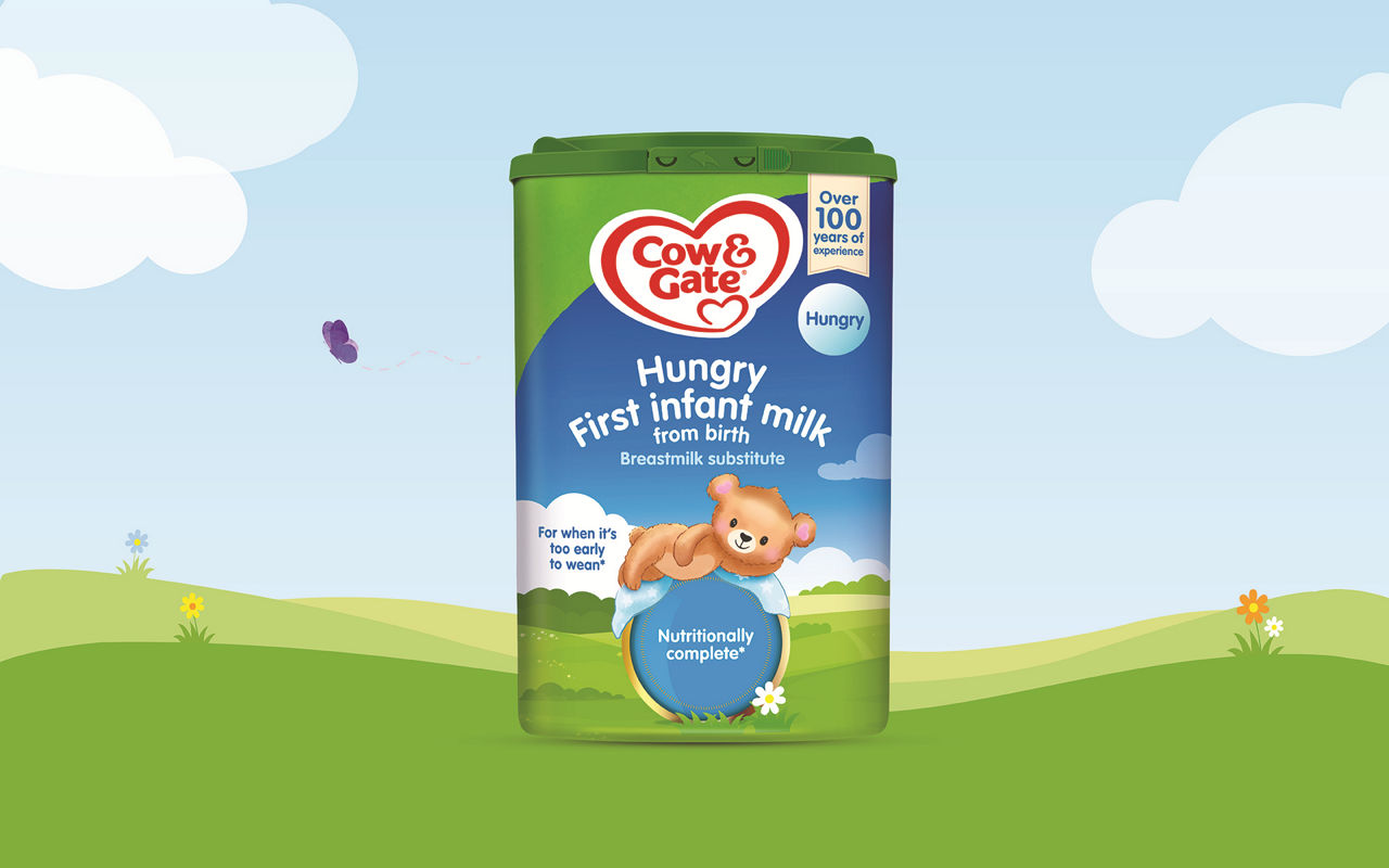 Hungry first infant milk (from birth)	