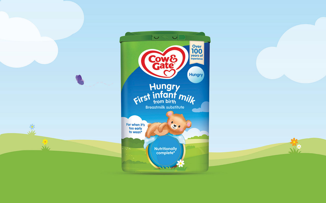 Hungry first infant milk (from birth)	