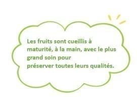 Texte en fran�ais dans un nuage vert