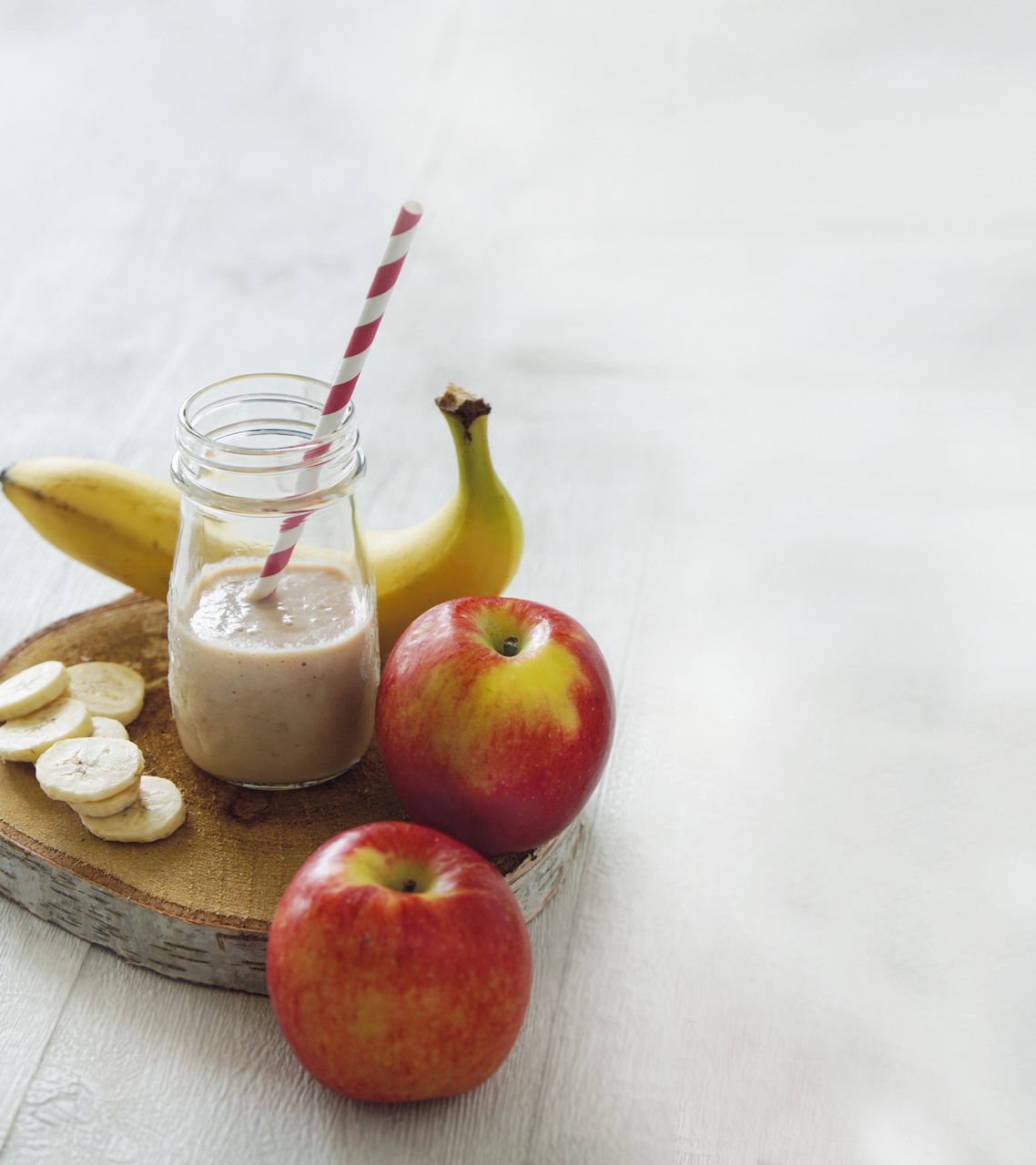 Apfel Banane Smoothie