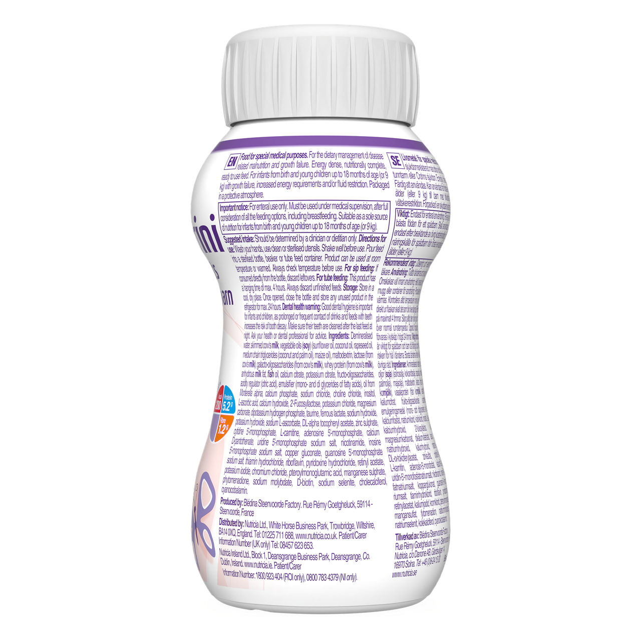Infatrini 200 ml - leva strana pakovanja