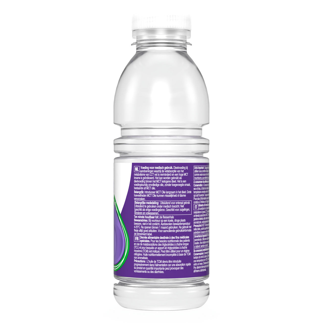 MCT Ulje 500 ml - leva strana pakovanja