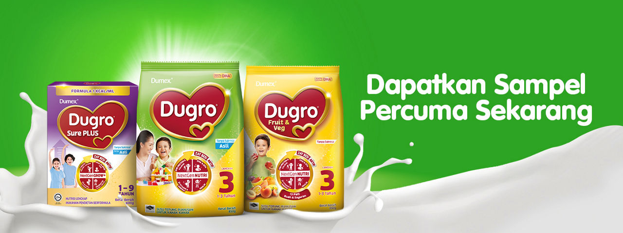 Dugro Dapatkan Sampel Banner