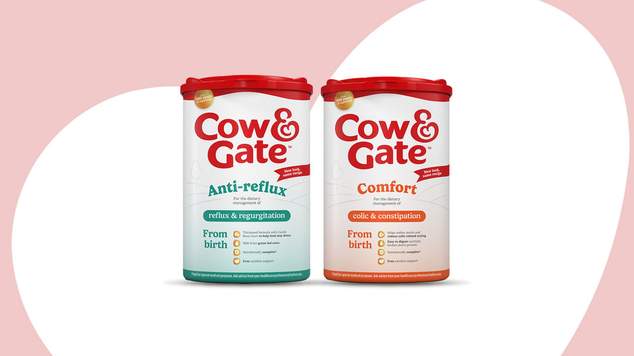 Anti-reflux and comfort milk products