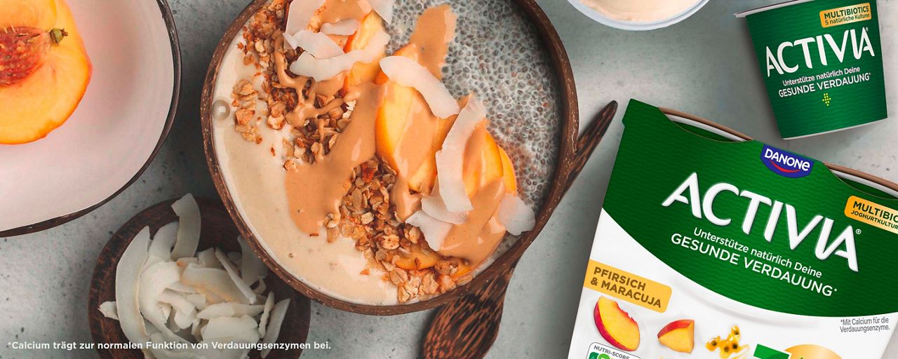 Pfirsich & Maracuja Chia-Pudding-Rezept 