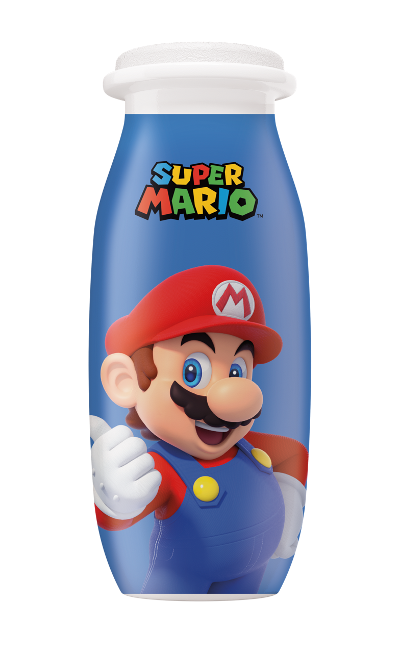 Actimel Super Mario Flasche
