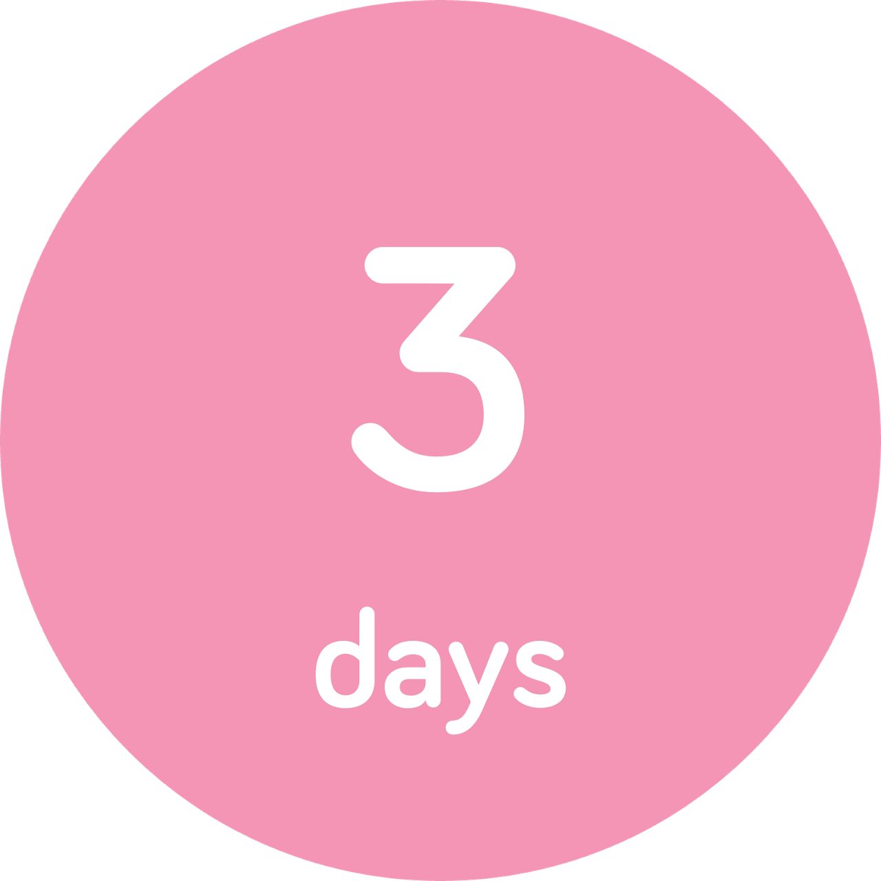 3 days roundel