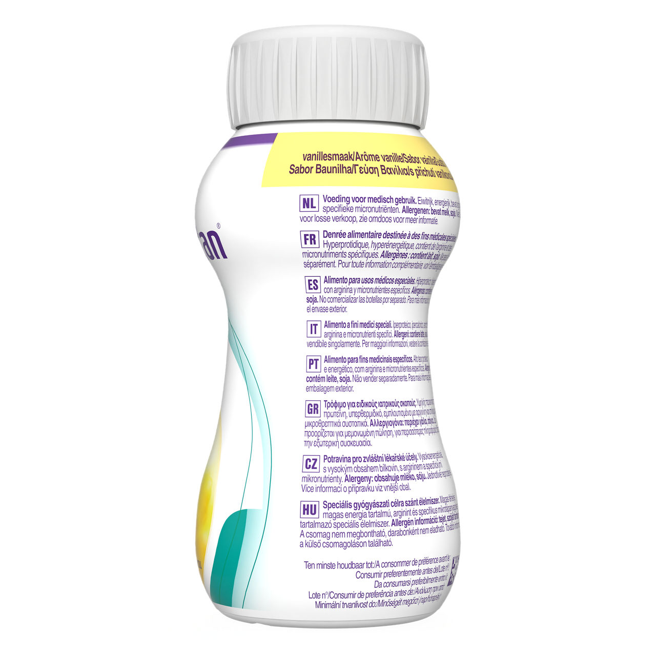 Cubitan 4x200 ml (800 ml) - leva strana pakovanja