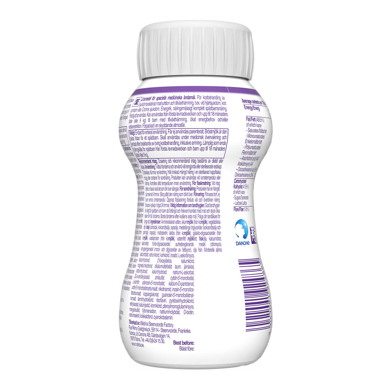 Infatrini 200 ml - zadnja strana pakovanja
