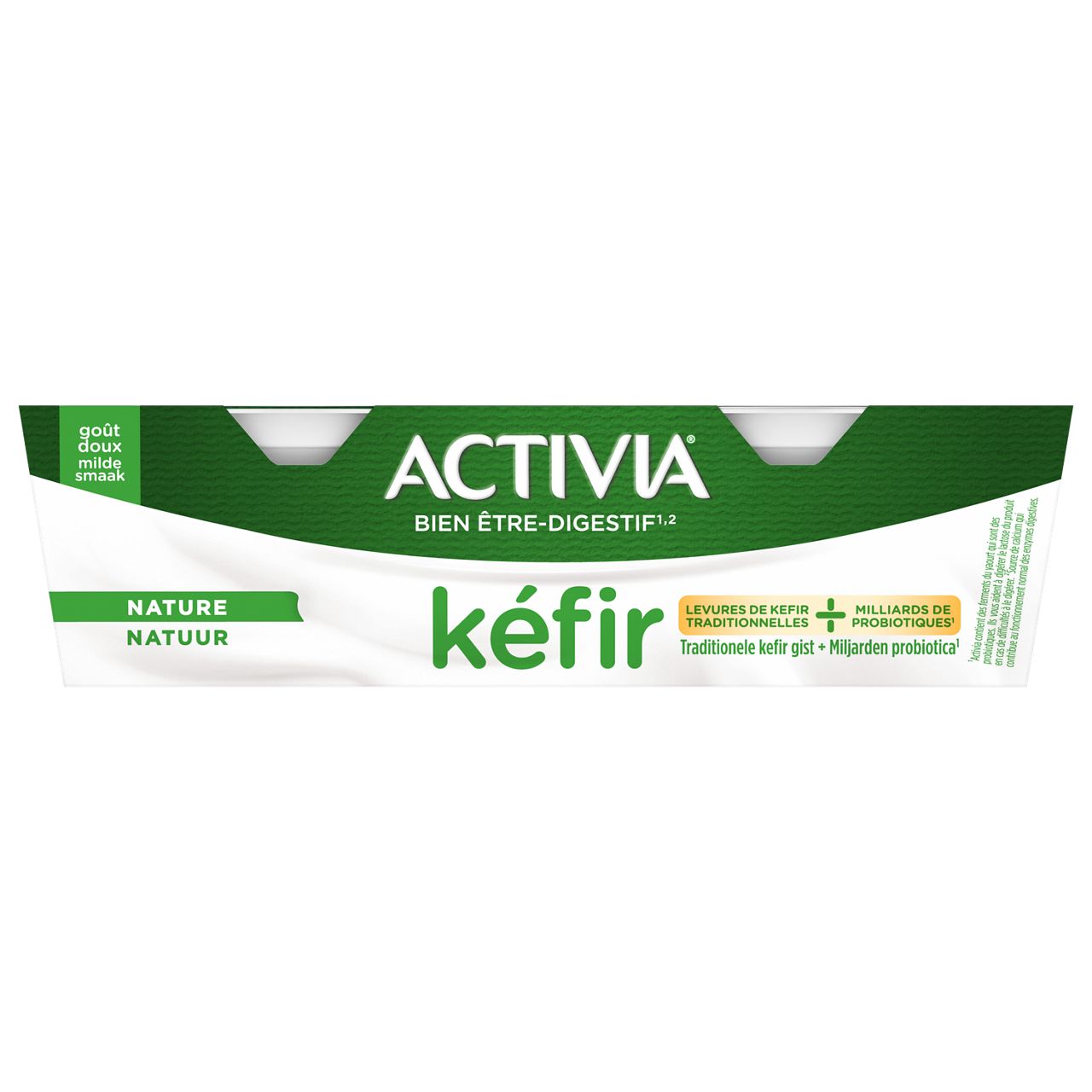 activia kéfir cuillère nature