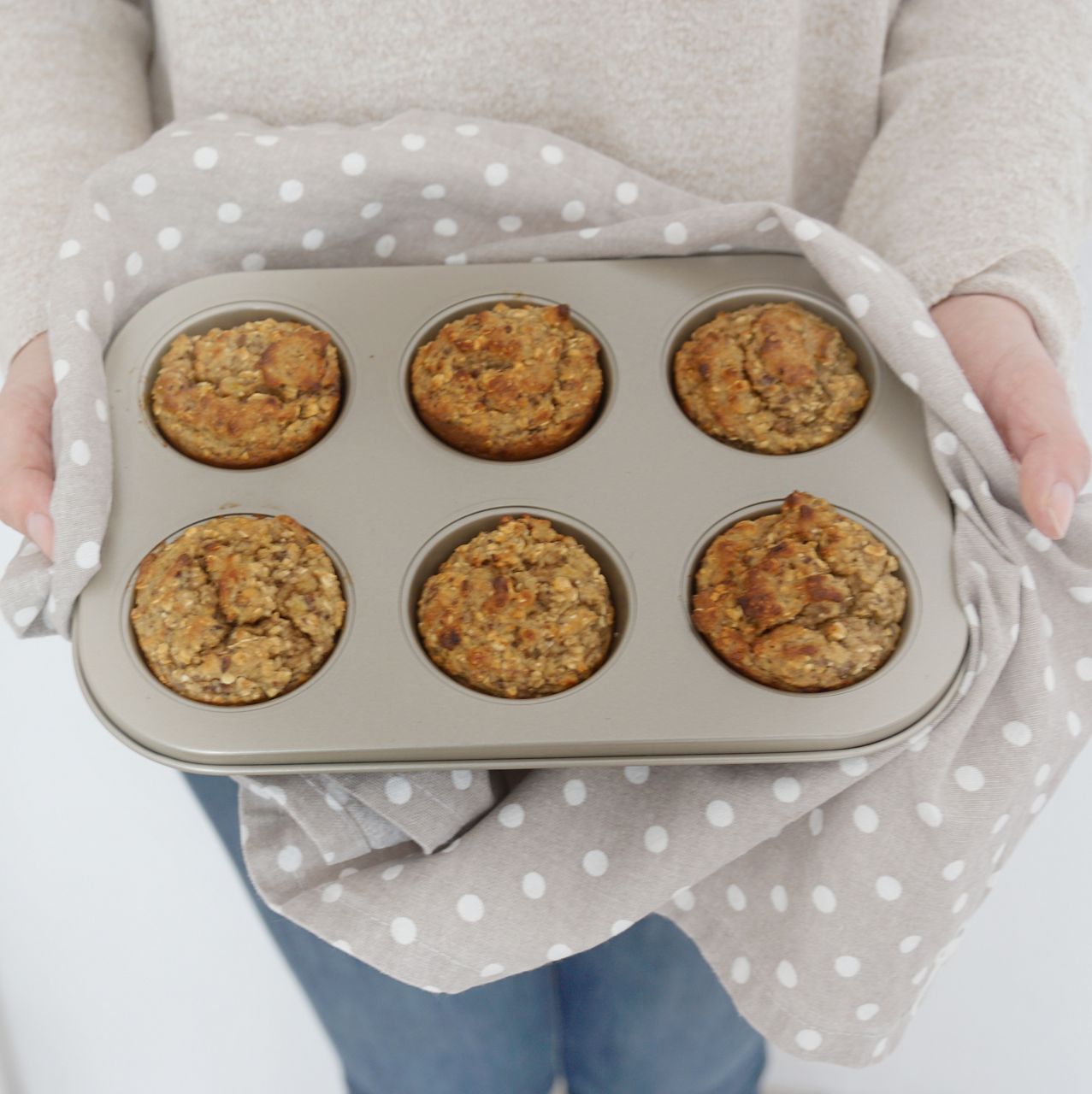 Muffin Müsli von oben