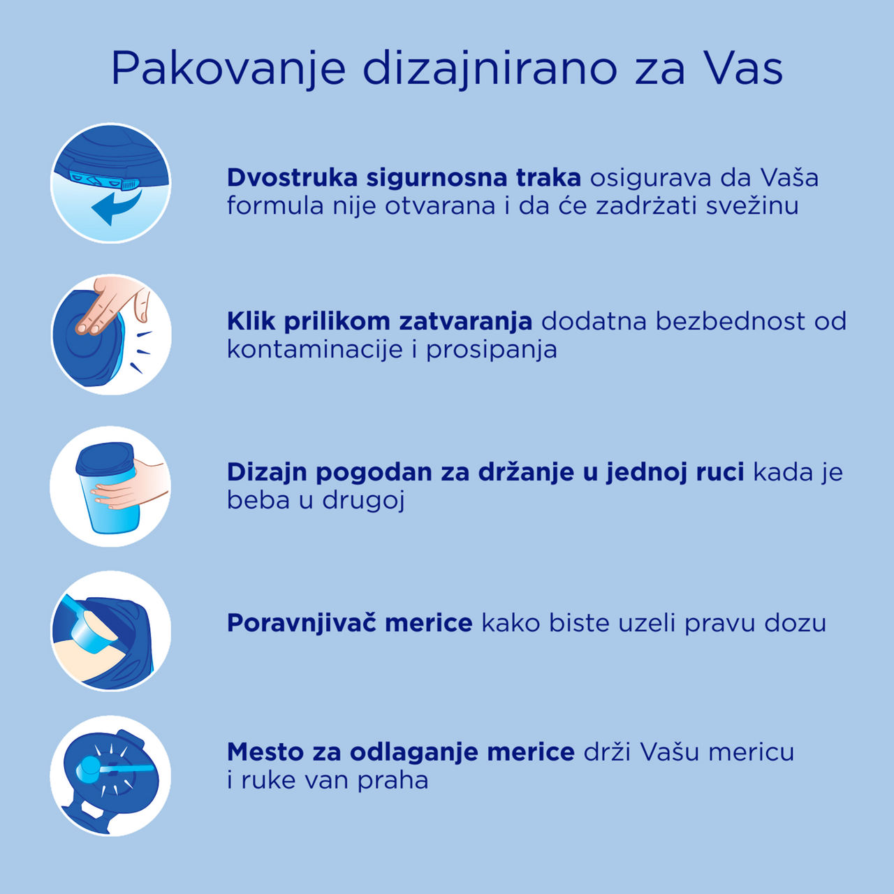 Aptamil® 2 PRONUTRA® Prelazno mleko za odojčad 800 g - Pakovanje dizajnirano za Vas