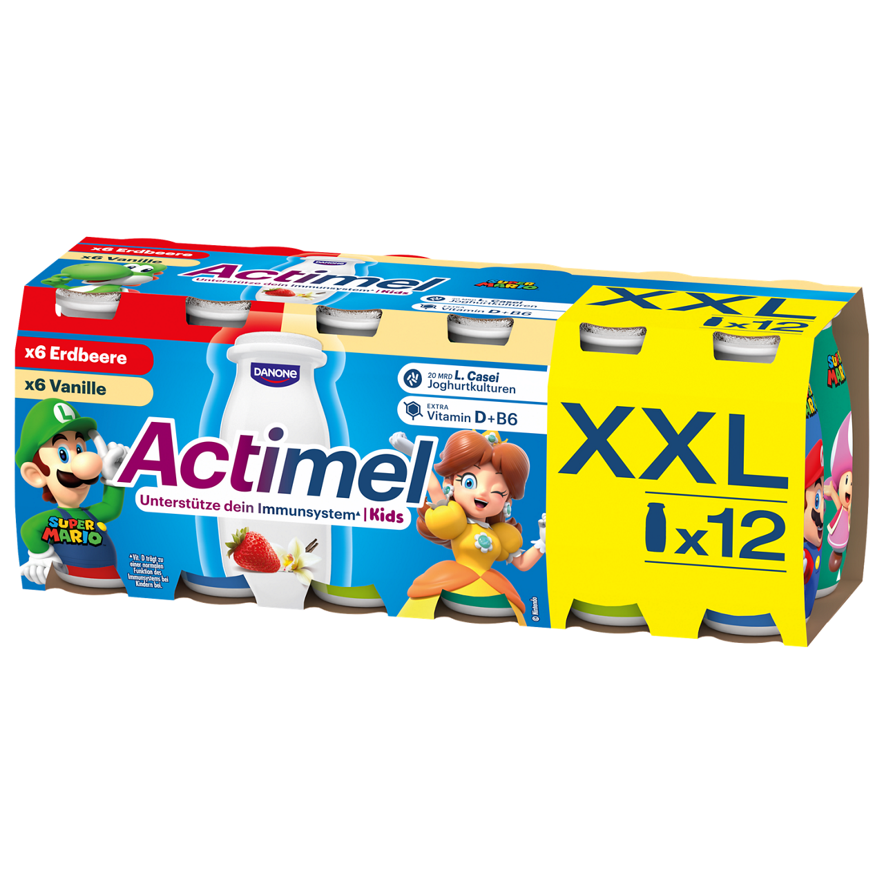Actimel Erdbeere und Vanille x12