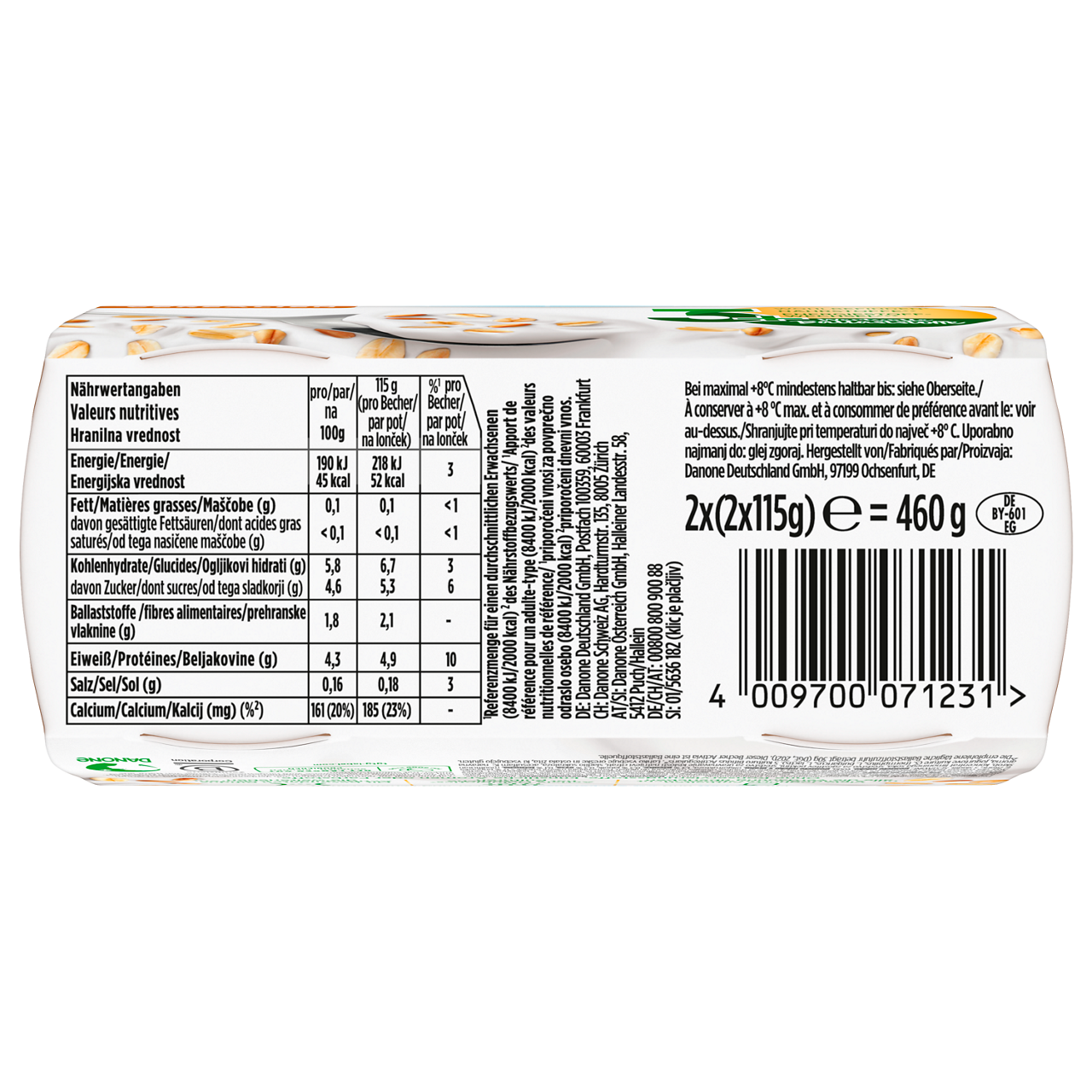 Activia ZERO Cereals