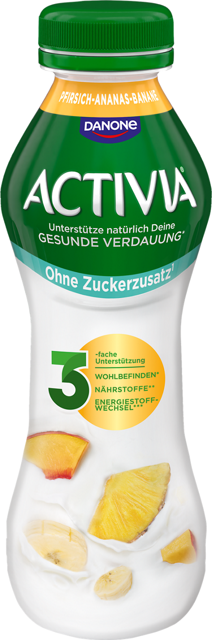 Activia NAS Drink Peach, Pineapple, Banana