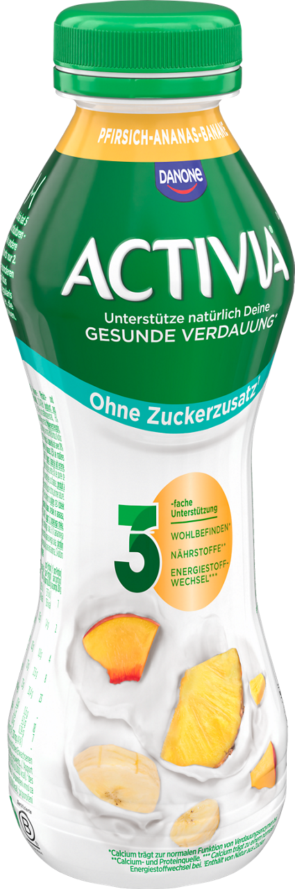 Activia NAS Drink Peach, Pineapple, Banana