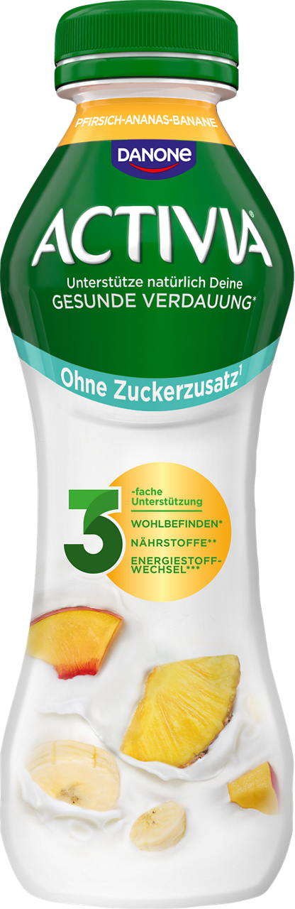 Activia NAS Drink Peach, Pineapple, Banana