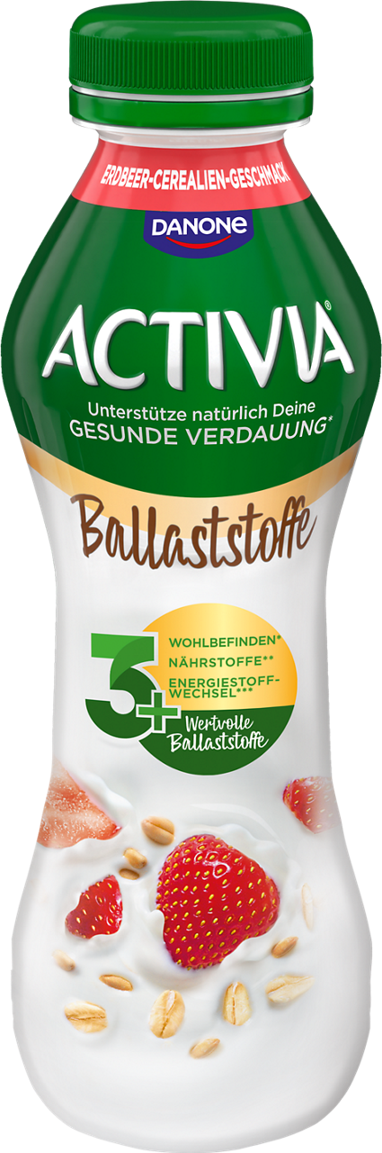 Activia Drink Strawberry Cereals