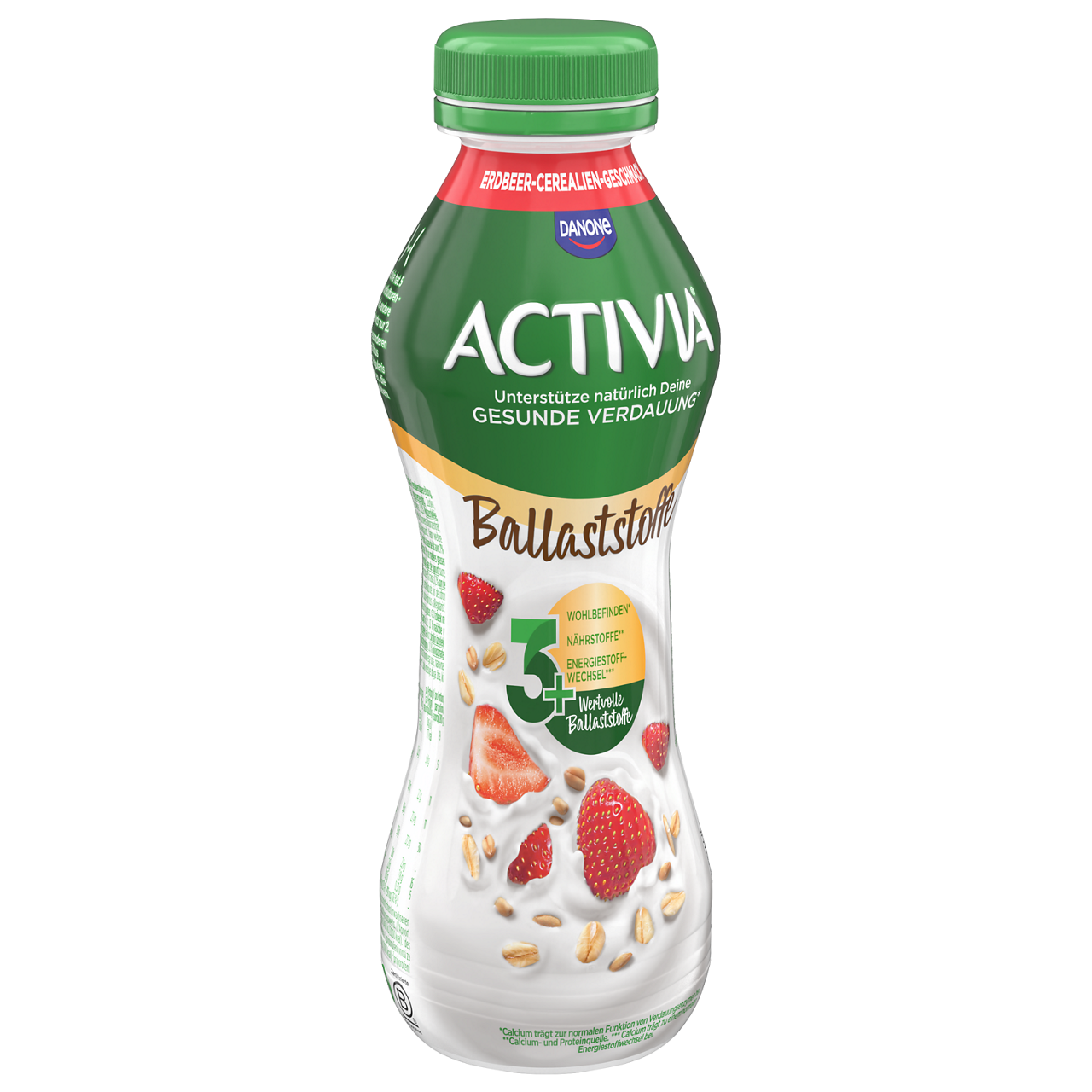 Activia Drink Strawberry Cereals
