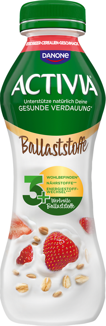 Activia Drink Strawberry Cereals