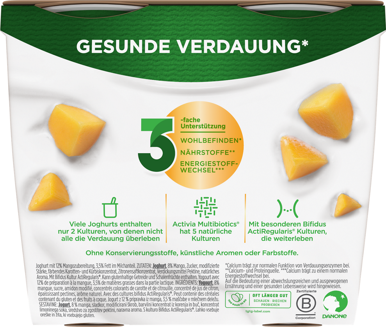 Activia Leonardo Mango