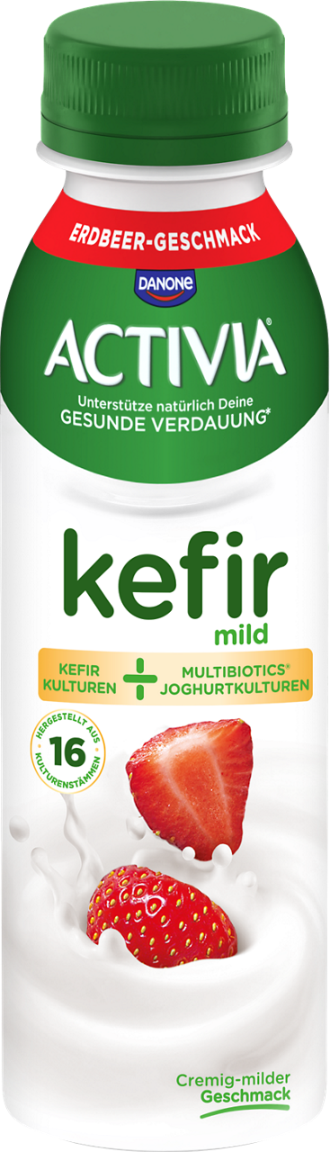 Activia Kefir Mild Drink Strawberry