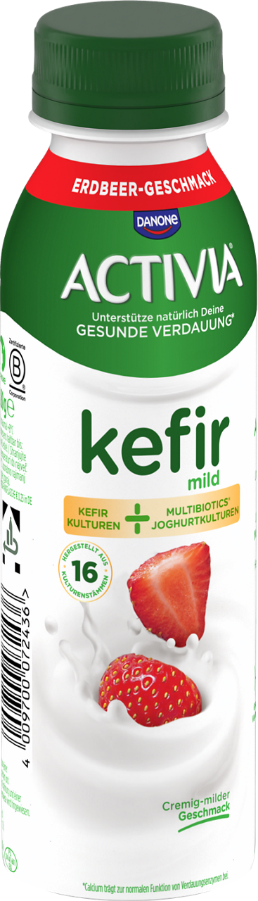 Activia Kefir Mild Drink Strawberry
