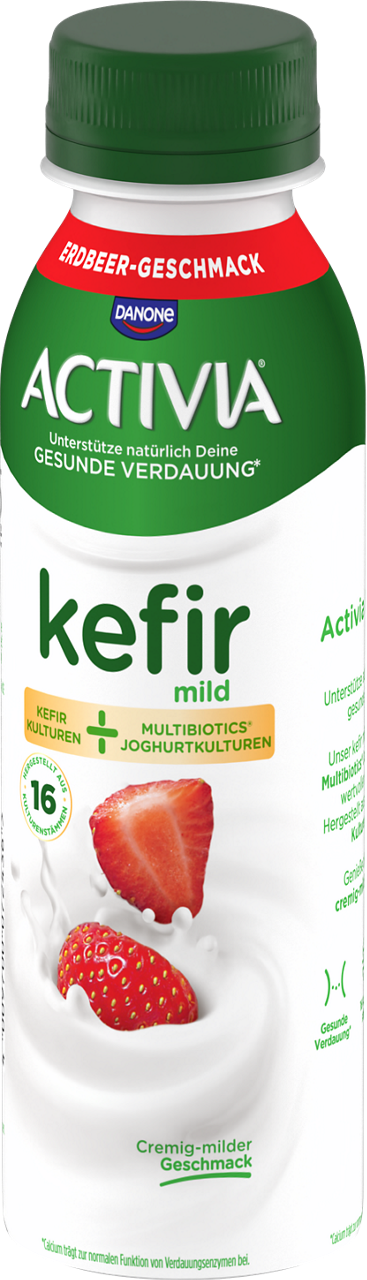Activia Kefir Mild Drink Strawberry