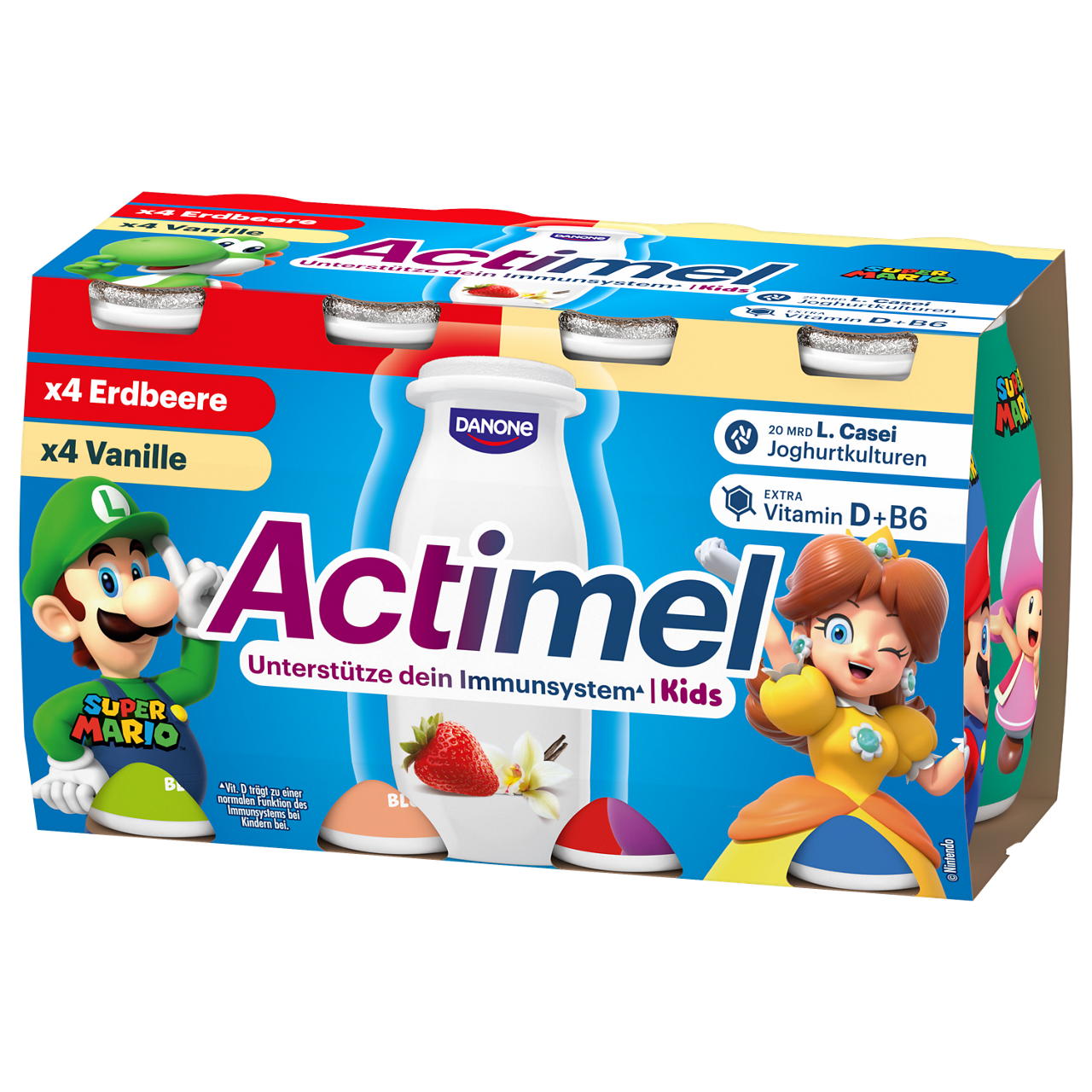 Actimel Erdbeere und Vanille x8