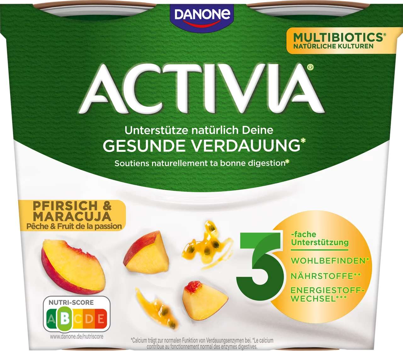 Activia CH Iris Peach Passion