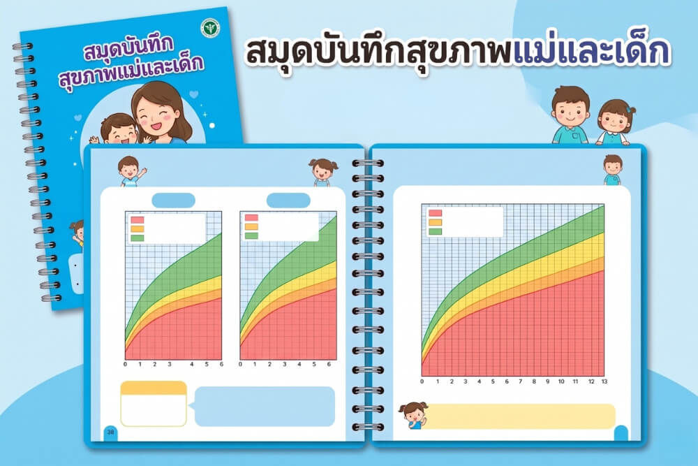 เกณฑ์น้ำหนักและส่วนสูงของเด็กตามวัย