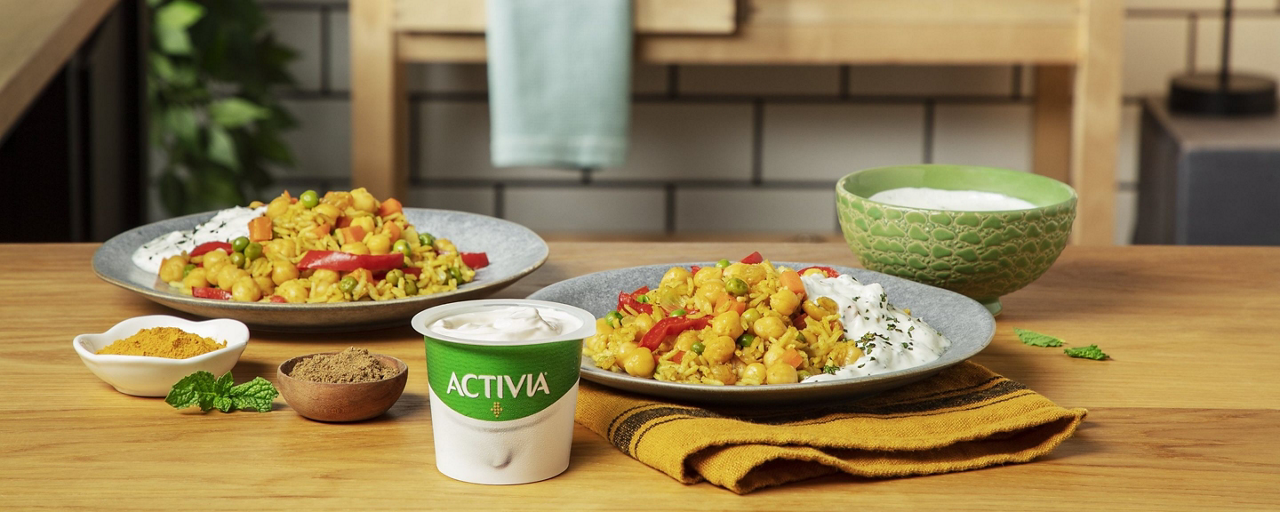 visuel Biryani Masala au raïta