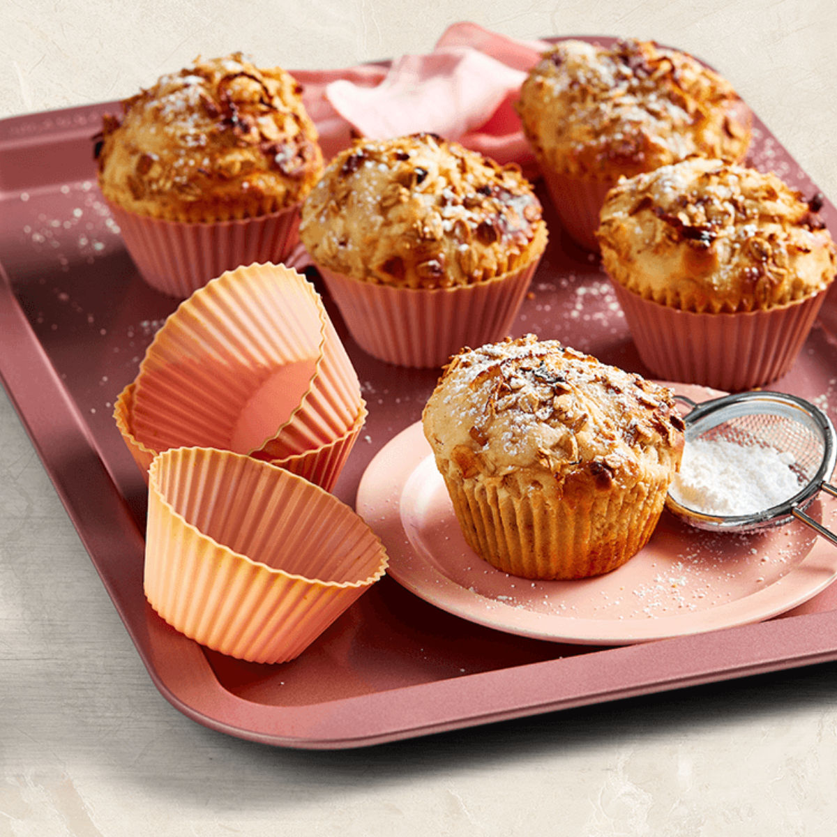 Magic Muesli Apple Muffins