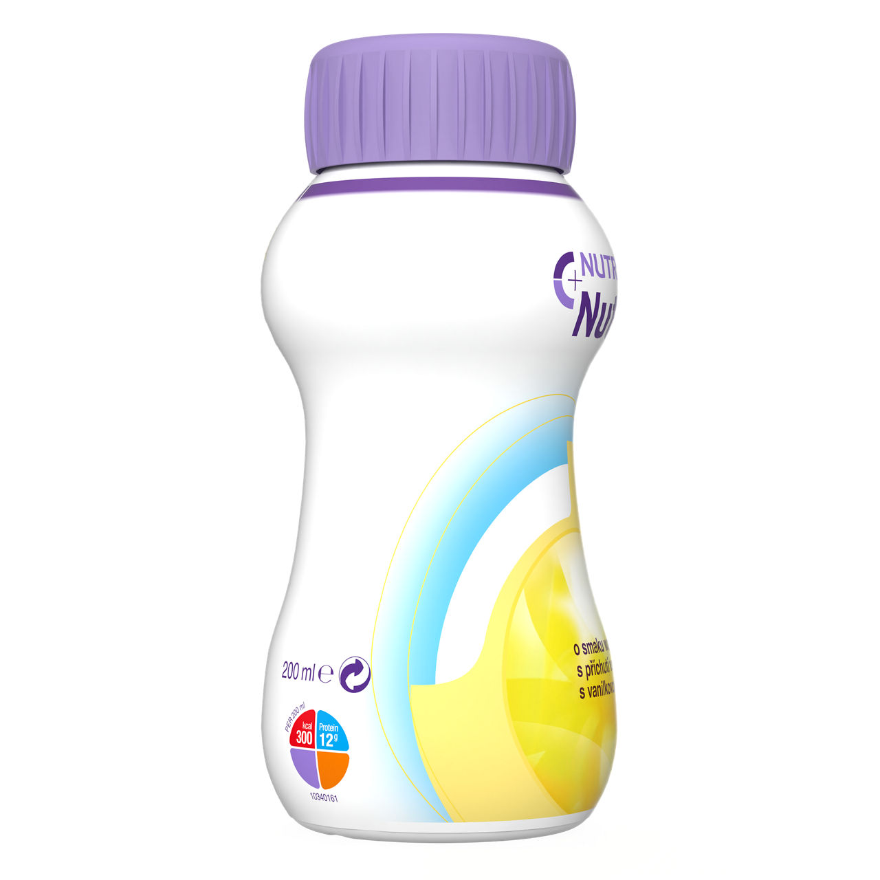 Nutridrink sa ukusom vanile 4 x 200 ml - desna strana pakovanja