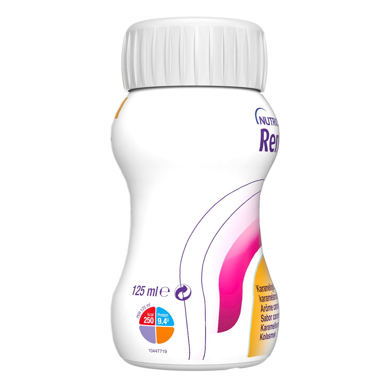 Renilon 7.5 Karamel 4x125 ml - desna strana pakovanja