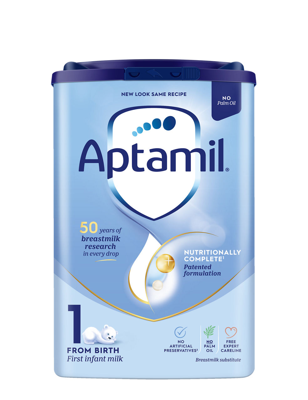Aptamil 1 First Infant Milk from Birth 800g Packshot