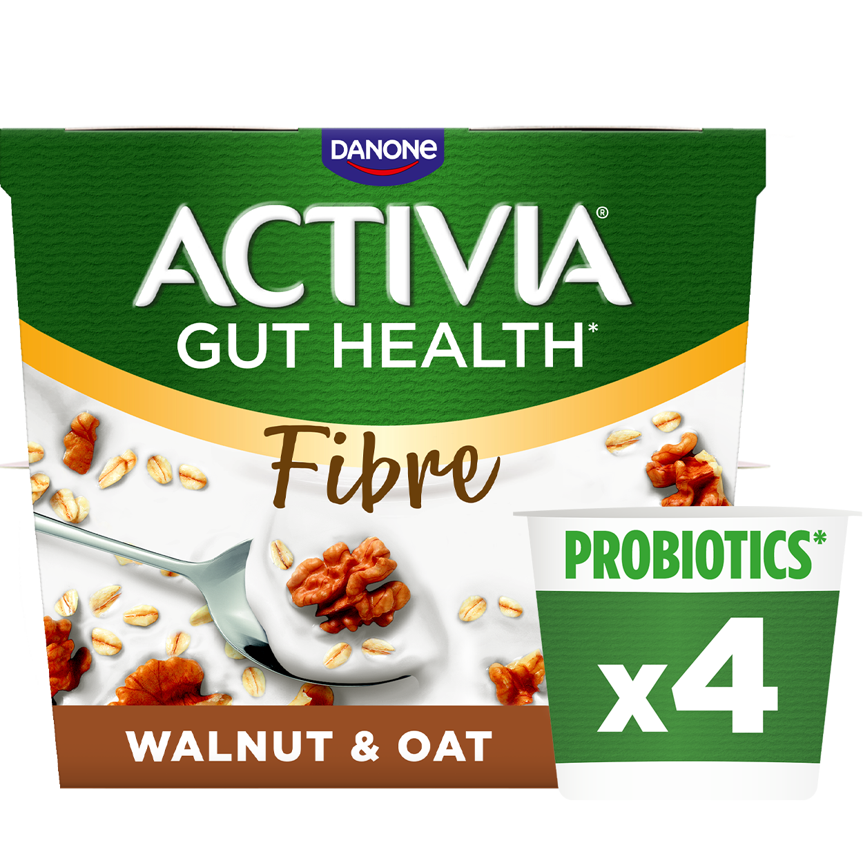 Activia Fibre Walnut & Oat Secondary Packshot