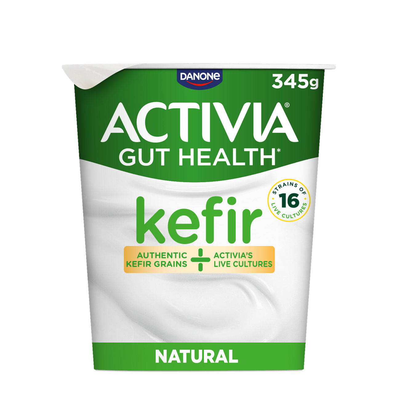 Activia Kefir Big Pot Plain 345g Packshot
