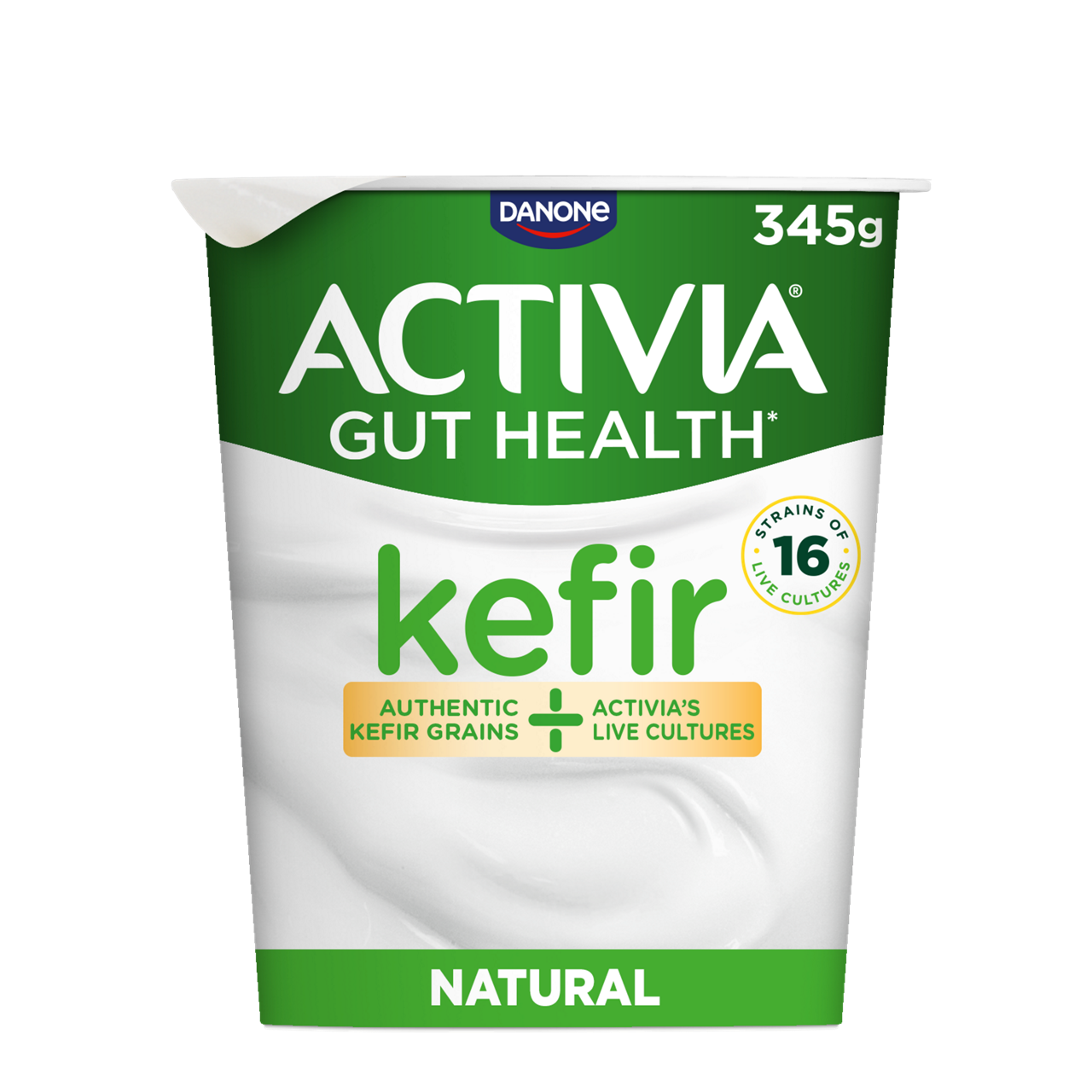 Activia Kefir Big Pot Plain 345g Packshot