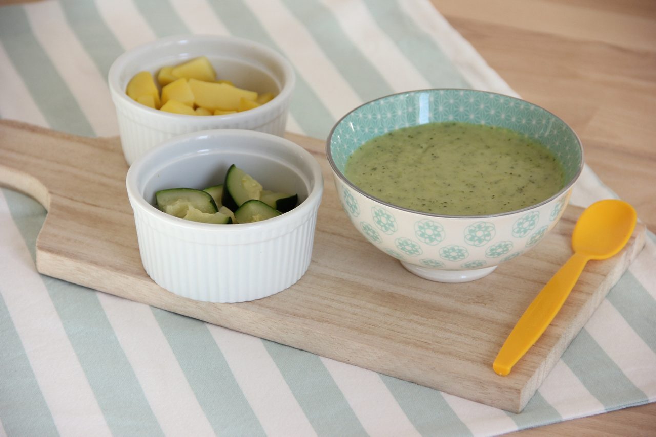 Zucchini Kartoffel Brei